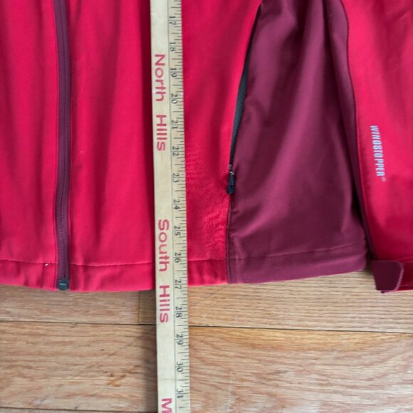 Marmot Windstopper‎ GoreTex Jacket Mens L Softshell Rain Coat Logo Outdoor Red - Picture 16 of 16